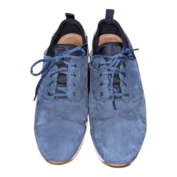 𝅺JOHNSTON and Murphy suede and leather sneakers - Picture 1 of 5